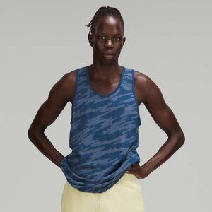 Lululemon Men's Metal Vent Breathe Tank - Blue Scatter